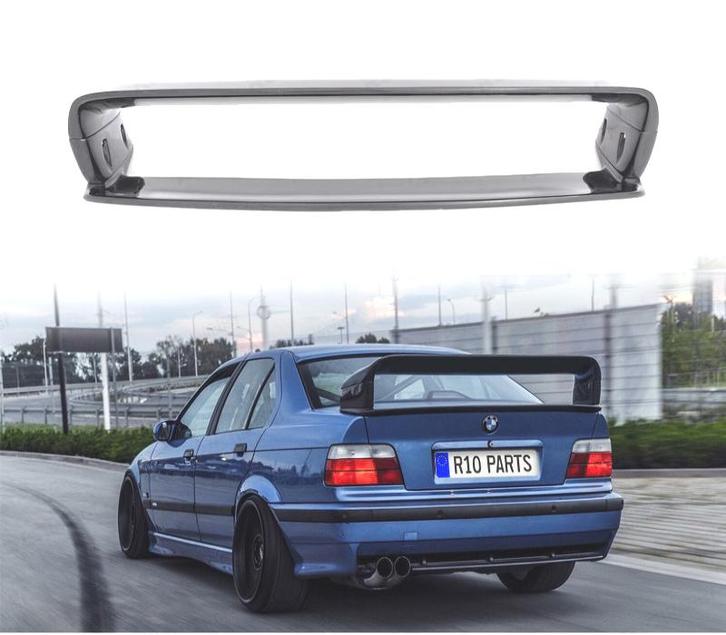 SPOILER BMW E36 90-99 LOOK M3 GT NOIR BRILLANT, Auto-onderdelen, Carrosserie, Verzenden