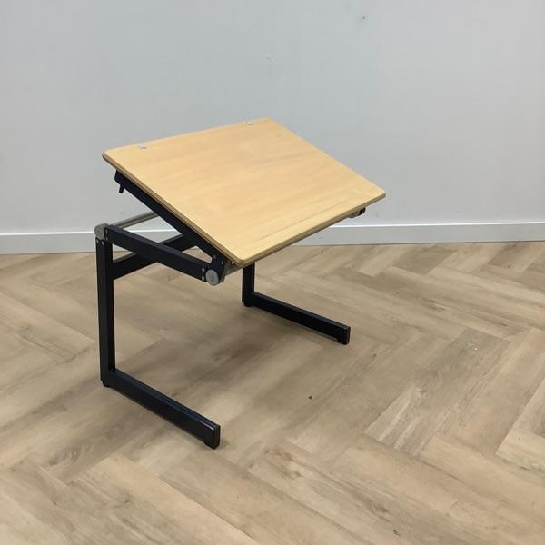 verstelbare schooltafel / tekentafel  (bxd) 69,5x49,5 cm,, Huis en Inrichting, Tafelonderdelen, Gebruikt