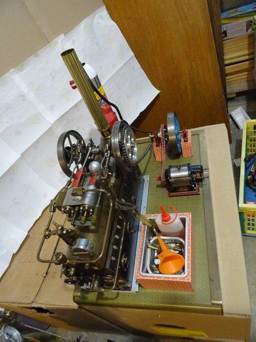 Stoommachine - Unknown - Gietijzer, Staal - Live Stam Model,, Antiek en Kunst, Antiek | Speelgoed