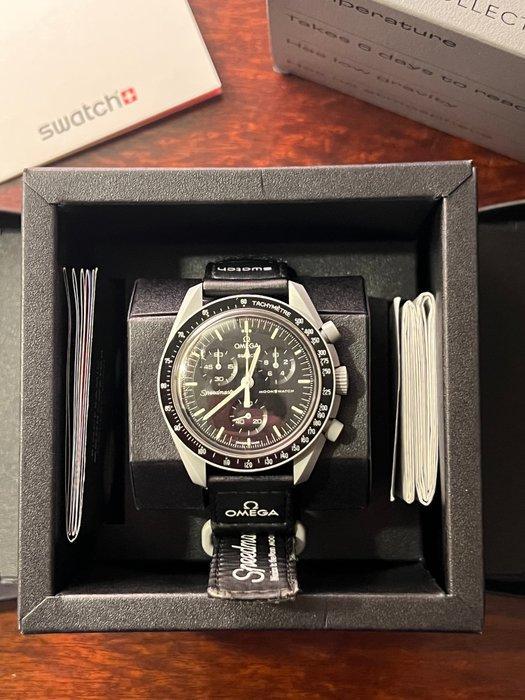Omega x Swatch - MoonSwatch - Mission to the Moon - Zonder, Handtassen en Accessoires, Horloges | Heren