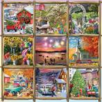 Alipson Puzzle - Seizoenen Legpuzzel 1000 Stuks - Puzzelplez, Verzenden, 500 t/m 1500 stukjes, Nieuw, Legpuzzel