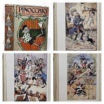 Carlo Collodi - Pinocchio The Tale of a Puppet (With 12, Antiek en Kunst, Antiek | Boeken en Manuscripten