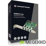 Conceptronic EMRICK02G interfacekaart/-adapter USB 3.0, Computers en Software, USB Sticks, Nieuw, Verzenden