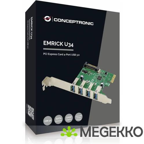 Conceptronic EMRICK02G interfacekaart/-adapter USB 3.0, Informatique & Logiciels, Clés USB, Envoi