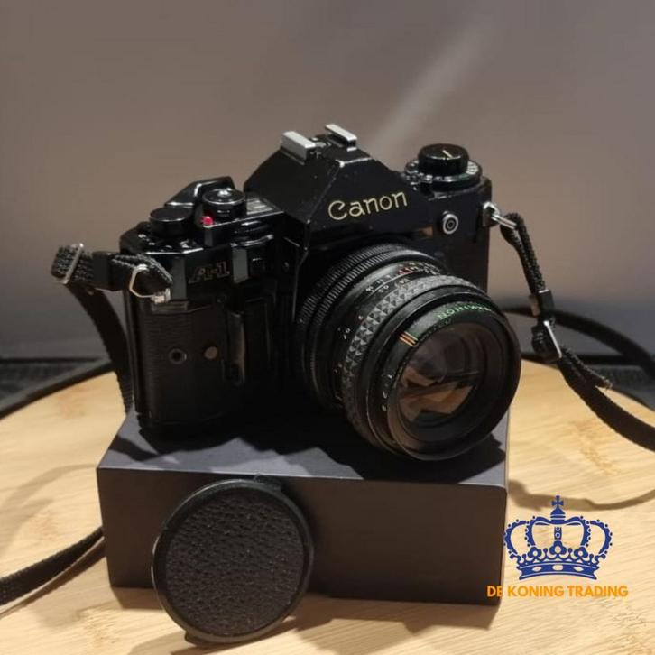 Canon A-1 Analoge Spiegelreflexcamera ,35mm SLR, Defect, Audio, Tv en Foto, Fotocamera's Analoog, Gebruikt, Canon, Spiegelreflex