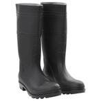 vidaXL Regenlaarzen maat 44 PVC zwart, Watersport en Boten, Verzenden, Nieuw