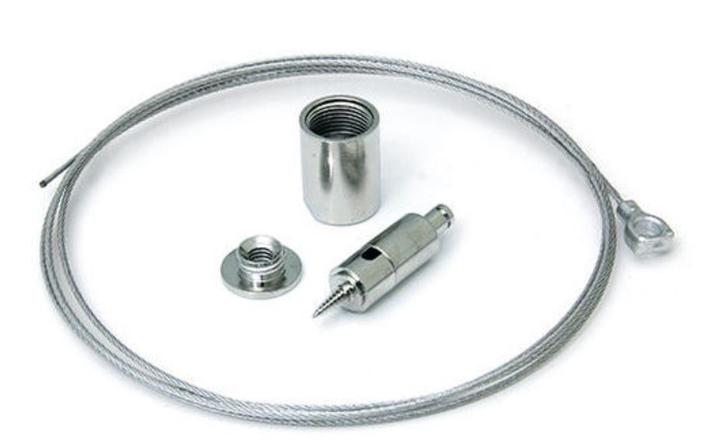 Ophangsysteem staalkabel akoestische panelen, Tuin en Terras, Overige Tuin en Terras, Verzenden