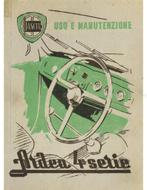 1951 LANCIA ARDEA INSTRUCTIEBOEKJE ITALIAANS, Auto diversen, Handleidingen en Instructieboekjes