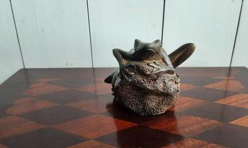 P. Chenet - Figure - Kikker - Bronze