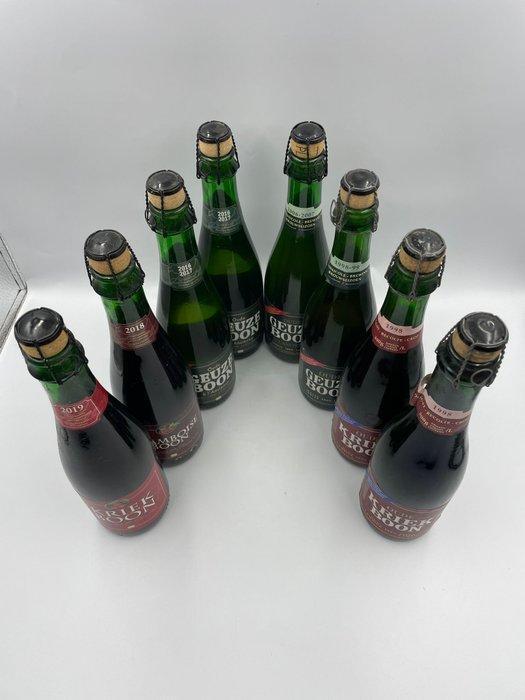 Boon - Lambic 1998-2019 - 37,5cl - 8 flessen, Verzamelen, Wijnen
