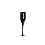 Champagne Glazen Zwart Herbruikbaar 150ml 4st, Verzenden, Nieuw