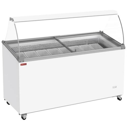 Schepijsvitrine | 467L | 8x 5L | -15°C/-23°C | Statisch |, Zakelijke goederen, Horeca | Keukenapparatuur, Nieuw in verpakking