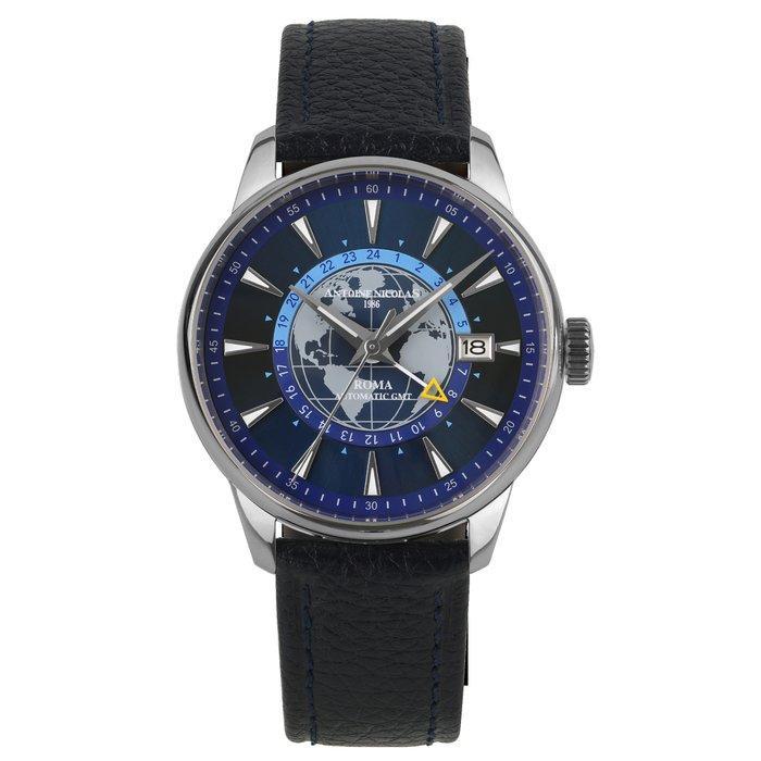 Antoine Nicolas 1986 - Roma Automatic GMT - Zonder, Handtassen en Accessoires, Horloges | Heren
