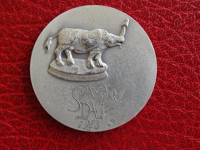 Salvador Dali (1904-1989) - sculptuur, Rhinoceros - 5 cm -, Antiek en Kunst, Antiek | Overige Antiek