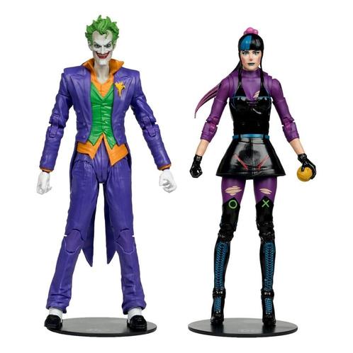 DC Multiverse Action Figures Pack of 2 The Joker & Punchline, Collections, Cinéma & Télévision, Enlèvement ou Envoi