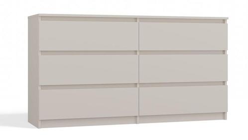 Ladekast creme 140 cm  6 lades Creme (Slaapkamer), Huis en Inrichting, Kasten | Ladekasten, Nieuw, 5 laden of meer, Overige houtsoorten