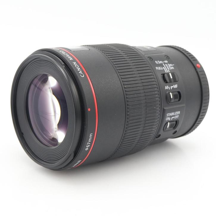 Canon EF 100mm f/2.8 L IS USM Macro | Tweedehands, Audio, Tv en Foto, Foto | Lenzen en Objectieven, Zo goed als nieuw, Verzenden