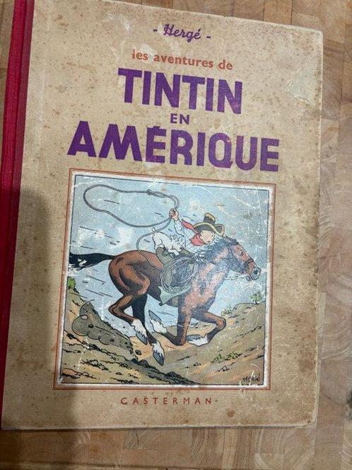 Tintin T3 - Tintin en Amérique N&B - (A8) - C - 1 Album, Boeken, Stripverhalen