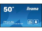 Iiyama ProLite LH5060UHS-B1AG - LCD Monitor - 49,5 4K IPS, Verzenden, Nieuw