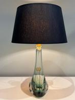 Val Saint Lambert - René Delvenne - Lampe de table - Cristal, Antiek en Kunst