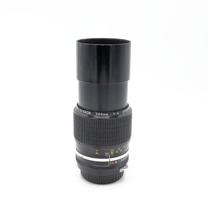 Nikon Nikkor K 200mm F4 (8531) Prime lens, Audio, Tv en Foto, Fotocamera's Analoog