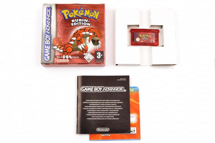 Pokemon Ruby (German) [Gameboy Advance], Games en Spelcomputers, Games | Nintendo Game Boy, Verzenden