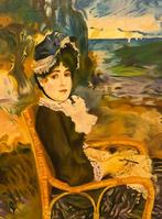 European school (XX), After Renoir - Femme aubord de la mer, Antiek en Kunst