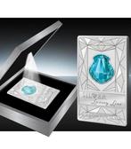 Îles Cook. Silver bar 2015 Luxury line IV Crystal shell 100