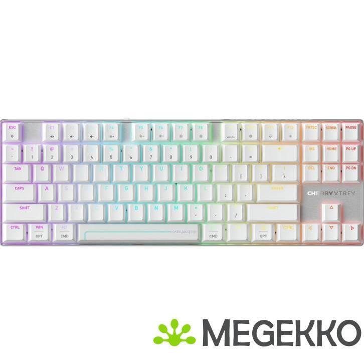Cherry MX 8.2 Pro Wit Draadloos TMR Toetsenbord, Computers en Software, Toetsenborden, Nieuw, Verzenden