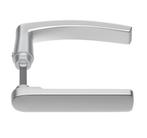 AXA deurklink Flat-Blok DD 38-54 mm aluminium F1, Nieuw, Overige materialen, Klink of Kruk