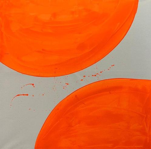 Stefanie Raus - Orange 852 XXL, Antiek en Kunst, Kunst | Schilderijen | Modern