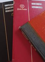 1254 (!!) oude goed bewaarde postzegels in 3 zeer oude en, Gestempeld