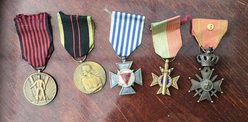 Belgique - Médaille militaire - Ensemble de médailles Belge, Collections, Objets militaires | Seconde Guerre mondiale