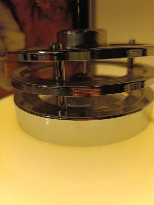 Lampe à suspendre - Opaline - Années 60, Antiek en Kunst, Kunst | Designobjecten