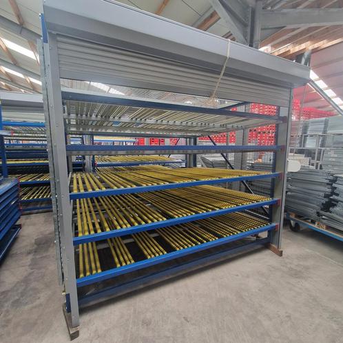 Antidiefstal Doorrolstelling D2400xB2800xH2500 mm vrijstaand, Zakelijke goederen, Kantoor en Winkelinrichting | Magazijn, Stelling en Opslag