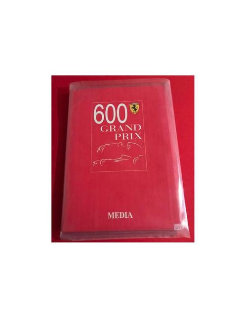 1998 FERRARI F1 600TH GP MONZA PERSMAP ENGELS, Livres, Autos | Brochures & Magazines, Enlèvement ou Envoi