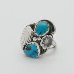 Ring - turkoois - Navajo - V.S. (Zonder minimumprijs)