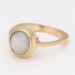 Ring - 14 karaat Geel goud - Maansteen, Nieuw