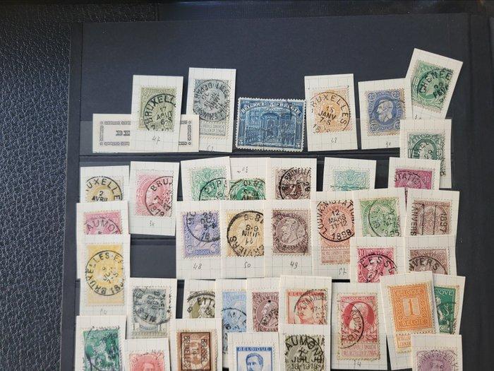 België - verzameling op bladen en in ringband ook betere, Postzegels en Munten, Postzegels | Europa | België