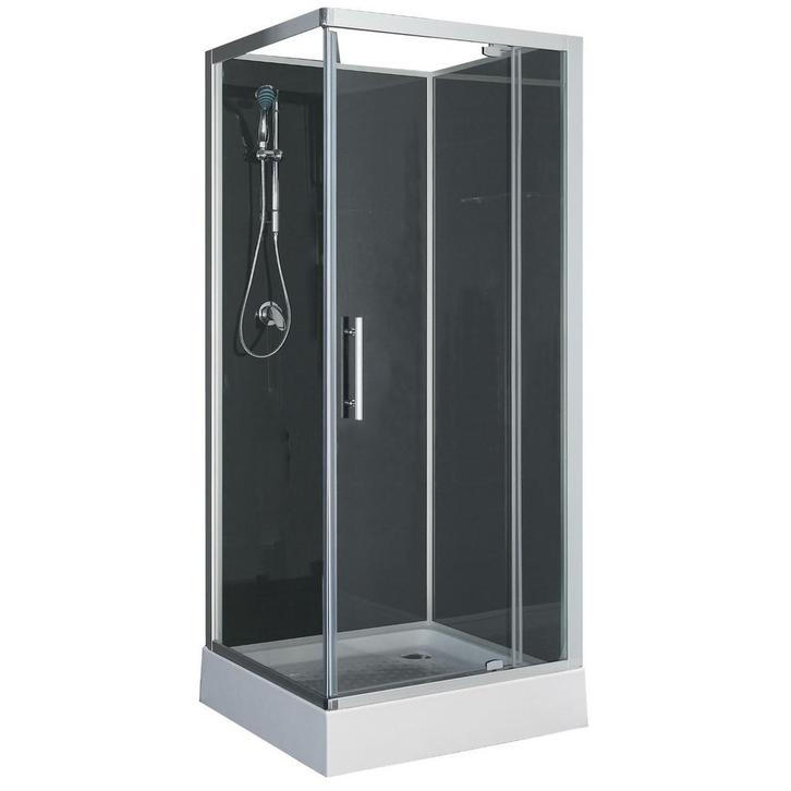 Aanbieding: Complete Douchecabine Wiesbaden Domino 90x90x210, Doe-het-zelf en Bouw, Sanitair, Douche, Nieuw, Chroom, Ophalen of Verzenden