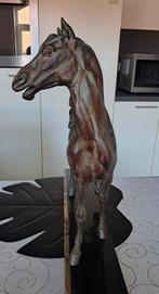 Onbekend - Statue, Paard op voet -11 kg - 45 cm - Marbre,