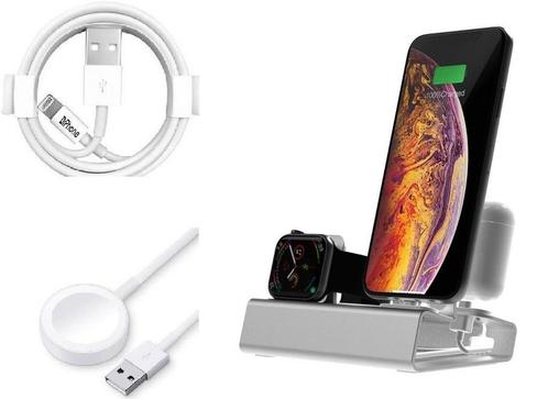 DrPhone T030B – 3 in 1 Charging Stand – Apple Watch -, Télécoms, Téléphonie mobile | Chargeurs pour téléphone, Envoi