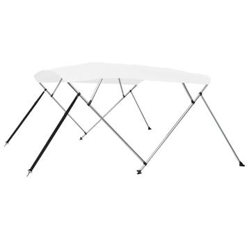 Biminitop 4-boogs Wit 243cm | Retour Deal | 40% Korting beschikbaar voor biedingen