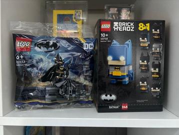 Lego Set - BrickHeadz - Brickheadz 40749 & Polybag Batman beschikbaar voor biedingen