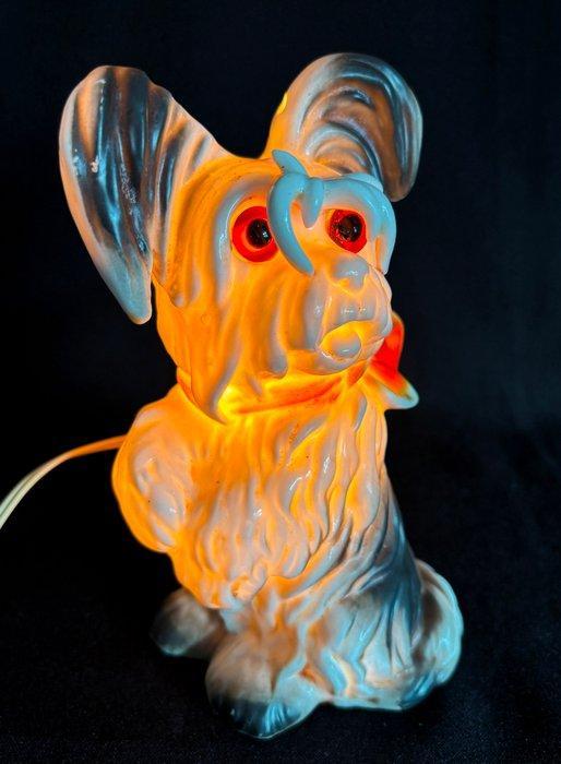 Lampe - Terrier de Skye - Porcelaine - lampe parfumée, Antiquités & Art, Curiosités & Brocante