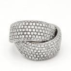 Ring - 18 karaat Witgoud - 1.47ct. tw. Diamant (Natuurlijk), Handtassen en Accessoires, Ringen, Nieuw