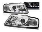 Koplampen LED DRL Chrome geschikt voor Audi A3 8L, Verzenden