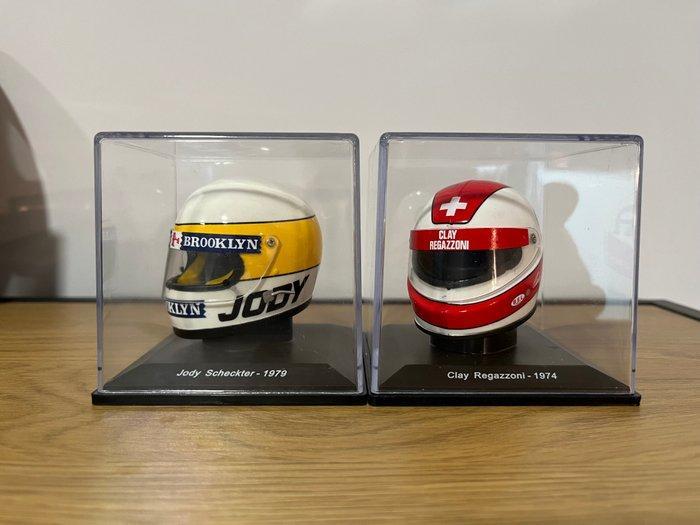 Spark 1:5 - Model raceauto (2) - Clay Regazzoni 1974 - Jody, Hobby & Loisirs créatifs, Voitures miniatures | 1:5 à 1:12