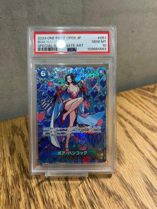 Bandai - 1 Graded card - One Piece - Boa Hancock SP OP07-051, Hobby en Vrije tijd, Verzamelkaartspellen | Overige