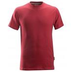 Snickers 2502 t-shirt - 1600 - chili red - base - taille xl